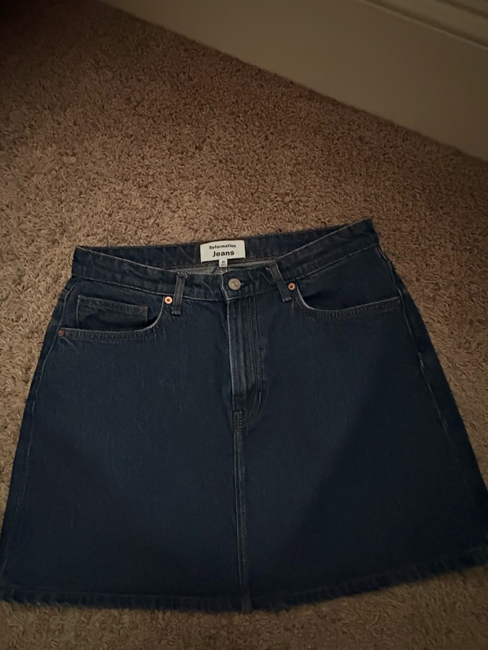 Reformation The Lydia Demin Skirt - Picture 4 of 10